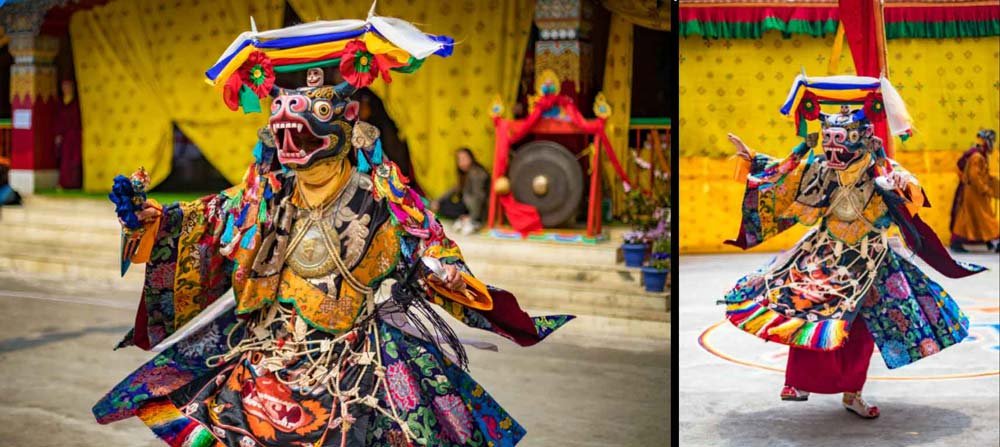 The Colourfull Mask Dance Festival Of Darjeeling Hills