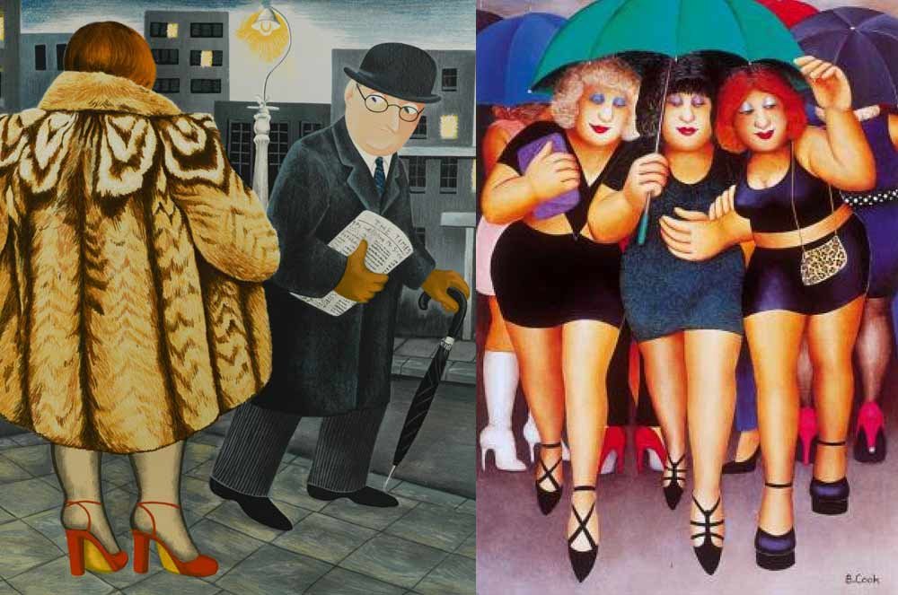 बेरिल की पेटिंग्स में मौजूद औरतें रेस्तराओं में जाना पसंद करती हैं, टेनिस खेलती हैं, जुआघरों में शराब पीती हैं, स्ट्रिप डांसर्स हैं, पोकर खेलती हैं, बेझिझक नाचती हैं, शराब पीती हैं और कभी-कभी मर्जी होने पर अपने मुटल्ले पति-प्रेमियों को चूम भी लेती हैं.