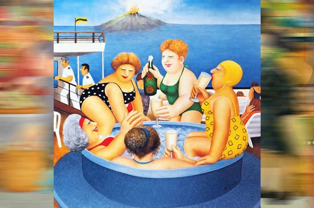 जीवन का उत्सव मनातीं बेरिल कुक की ये औरतें स्वतंत्र हैं स्वच्छन्द नहीं. वे उस उद्दाम खुशी का इजहार हैं जो उन्हें कभी नहीं मिली.